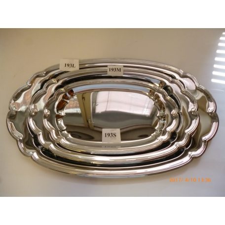 Gravírozható fényes tálca nagy