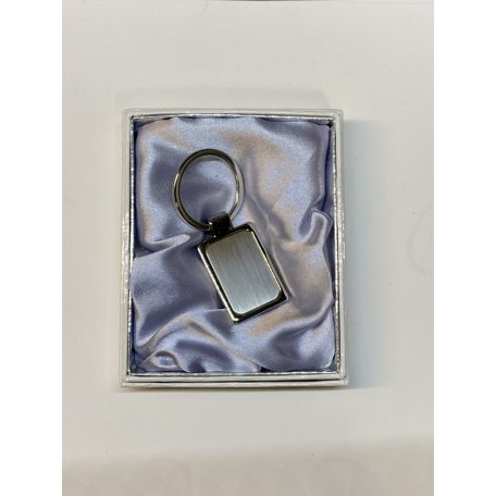 Gravírozható kulcstartó téglalap